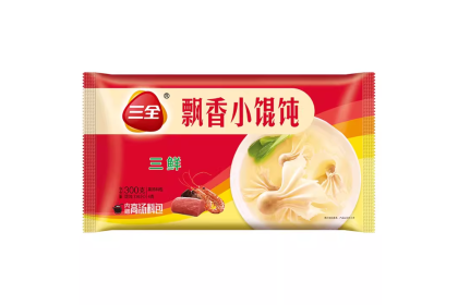 San Quan Three Delicacies Wonton 三全三鲜飘香小馄饨 300GM（VIP会员价：RM5.30）